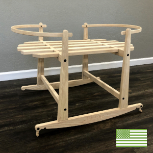 Addy & Sage Rocking Stand for XL Moses Baskets (20" W)